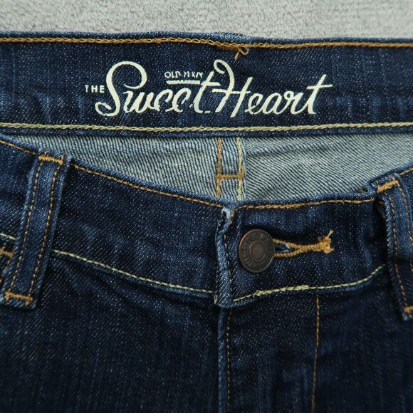 Old Navy Jeans Women's 6 Short Mid-Rise The Sweetheart Skinny Denim 28" Inseam - Picture 11 of 14